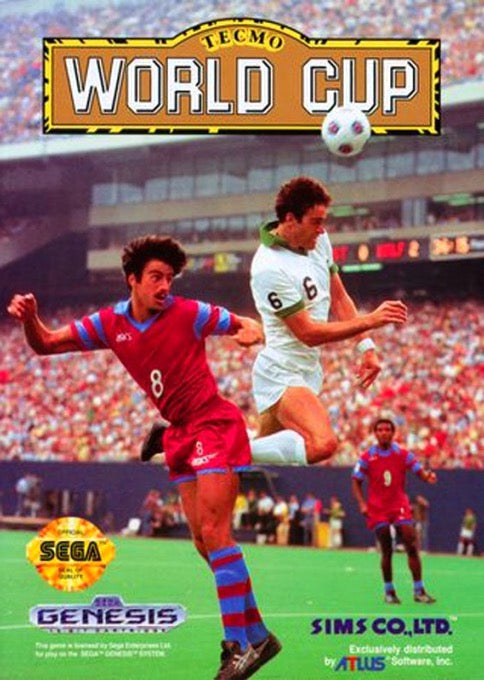 Tecmo World Cup 92 Cover Art