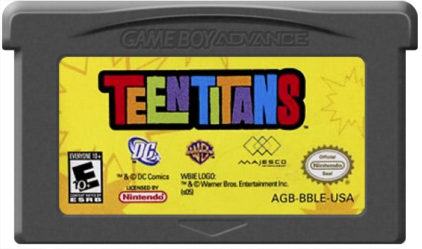 Teen Titans Cartridge