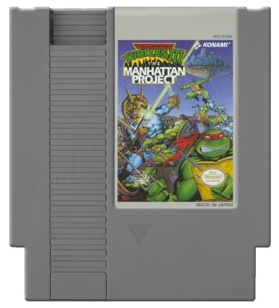 Teenage Mutant Ninja Turtles III The Manhattan Project Cover Art and Product Photo