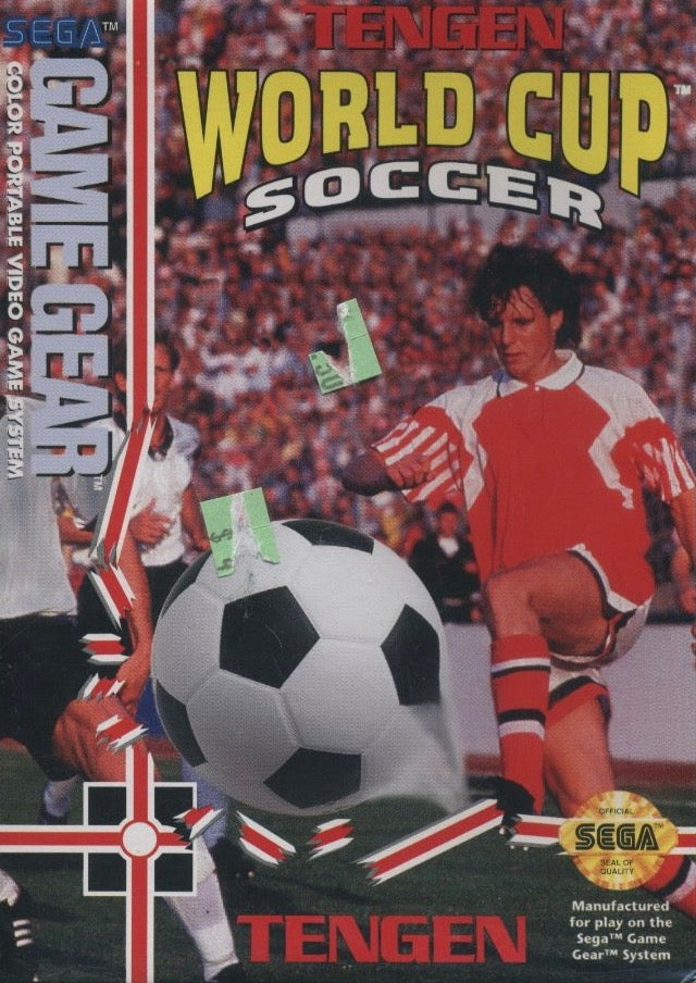 Tengen World Cup Soccer Cover Art