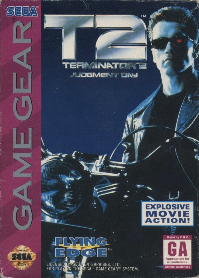 Terminator 2 Judgment Day Cover Art