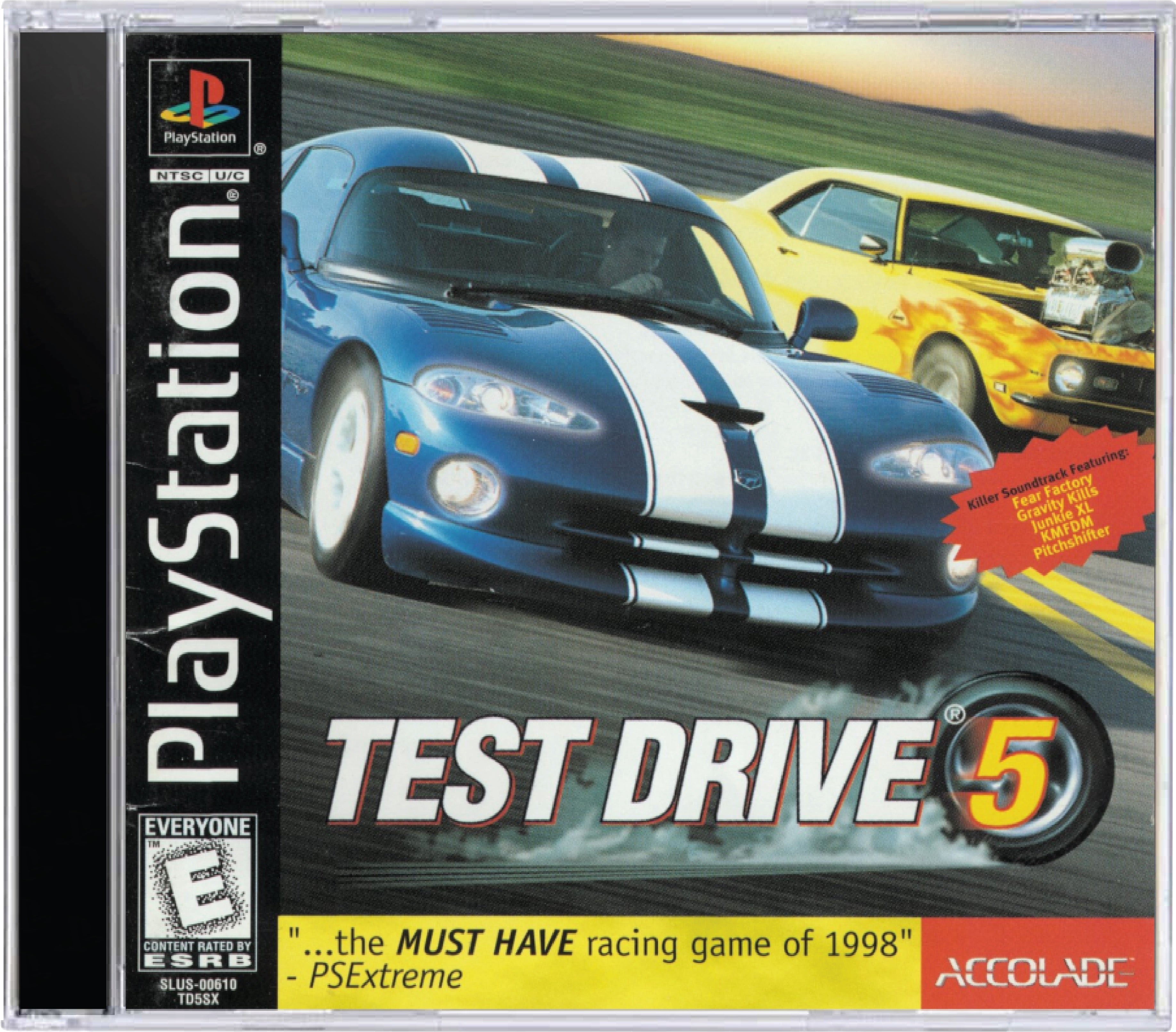 Test Drive 5 Cover Art and Product Photo