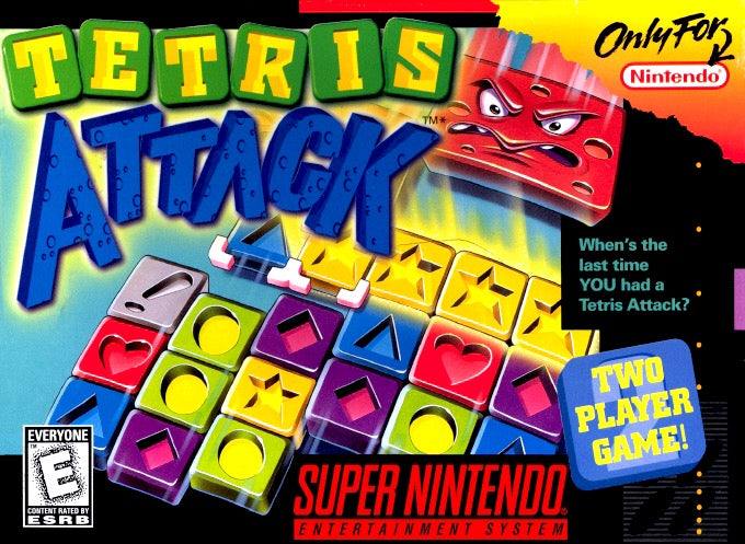 Tetris Attack Cover Art
