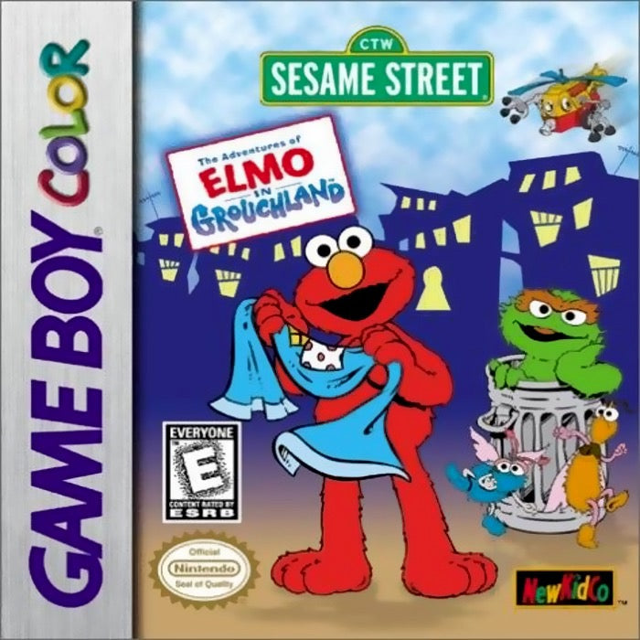 The Adventures of Elmo in Grouchland Cover Art