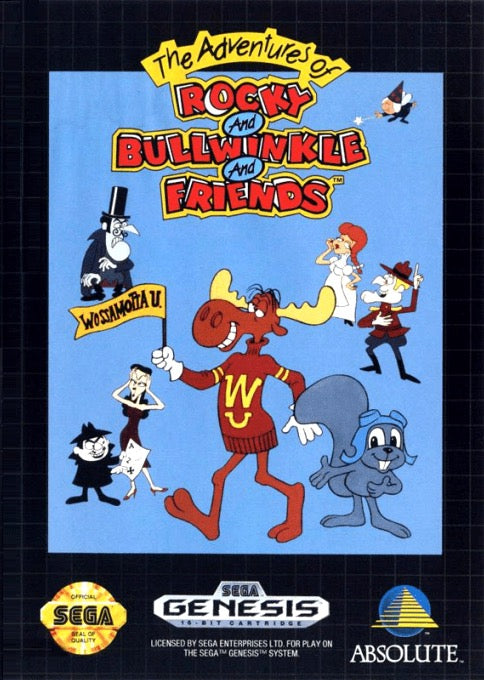 The Adventures of Rocky and Bullwinkle and Friends Cover Art