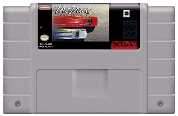The Duel Test Drive II Cartridge