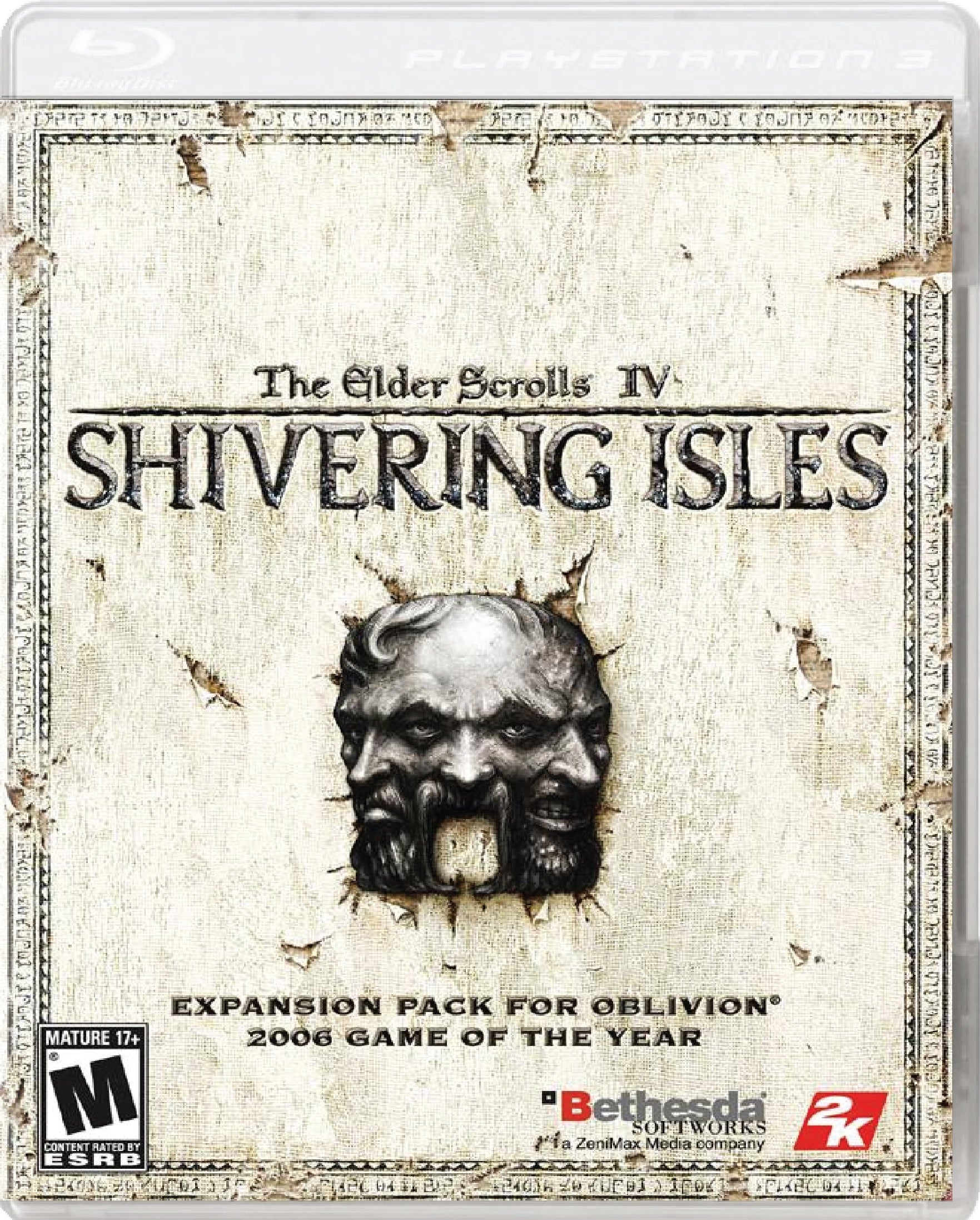 The Elder Scrolls IV Shivering Isles Cover Art