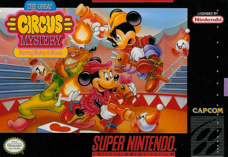 The Great Circus Mystery Starring Mickey and Minnie Cover Art
