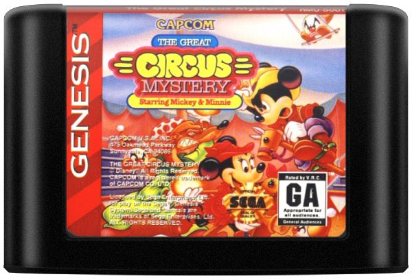 The Great Circus Mystery Starring Mickey and Minnie Cartridge