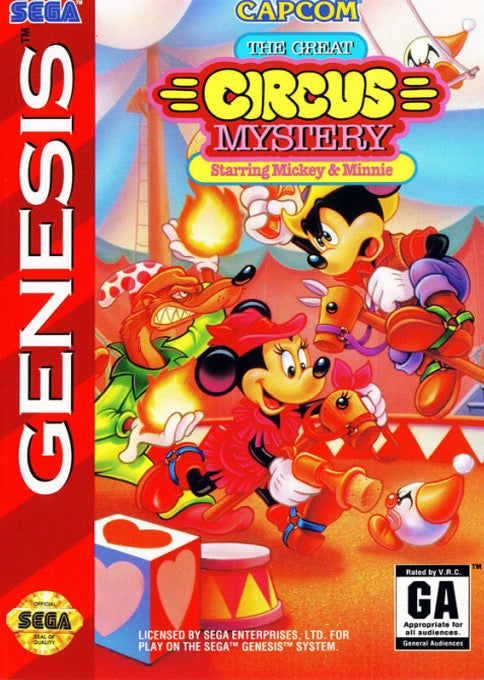 The Great Circus Mystery Starring Mickey and Minnie Cover Art