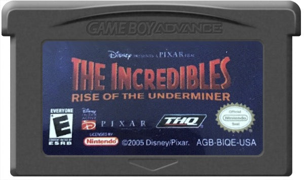 The Incredibles Rise of the Underminer Cartridge