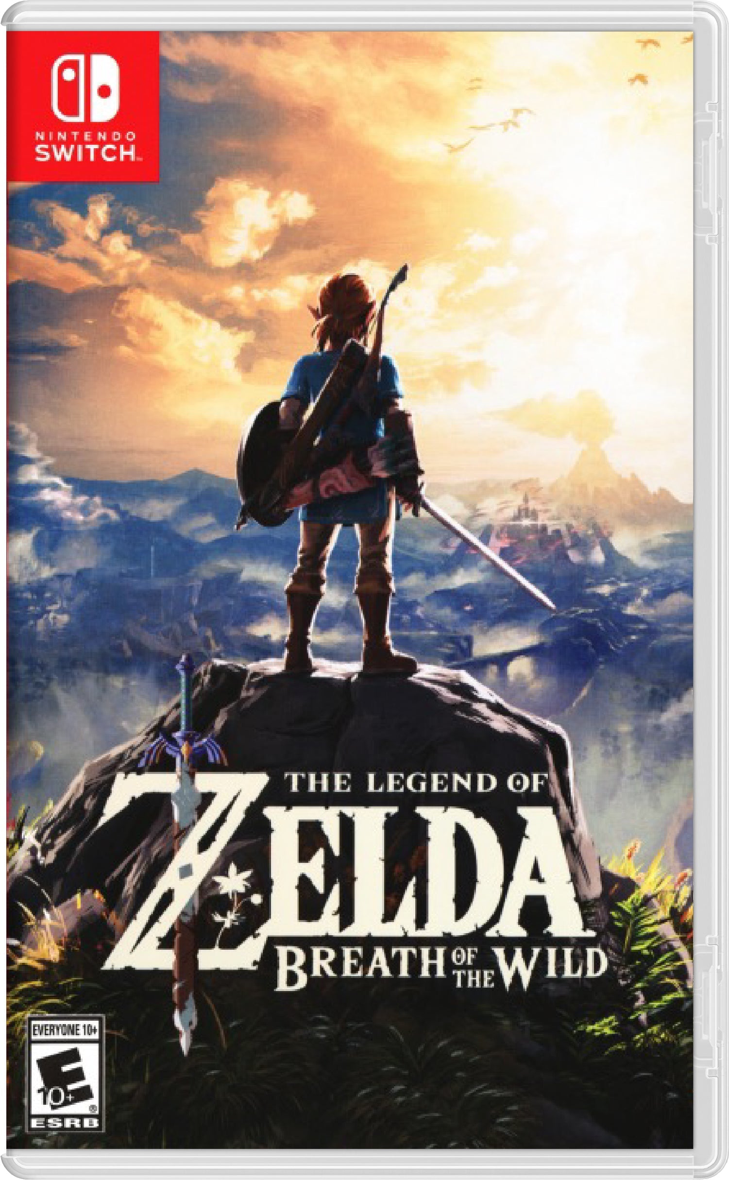 The Legend of Zelda Breath of the Wild Cover Art