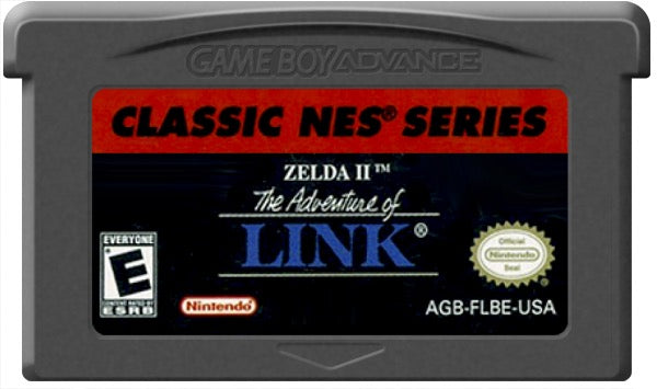The Legend of Zelda II The Adventure of Link Classic NES Series Cartridge