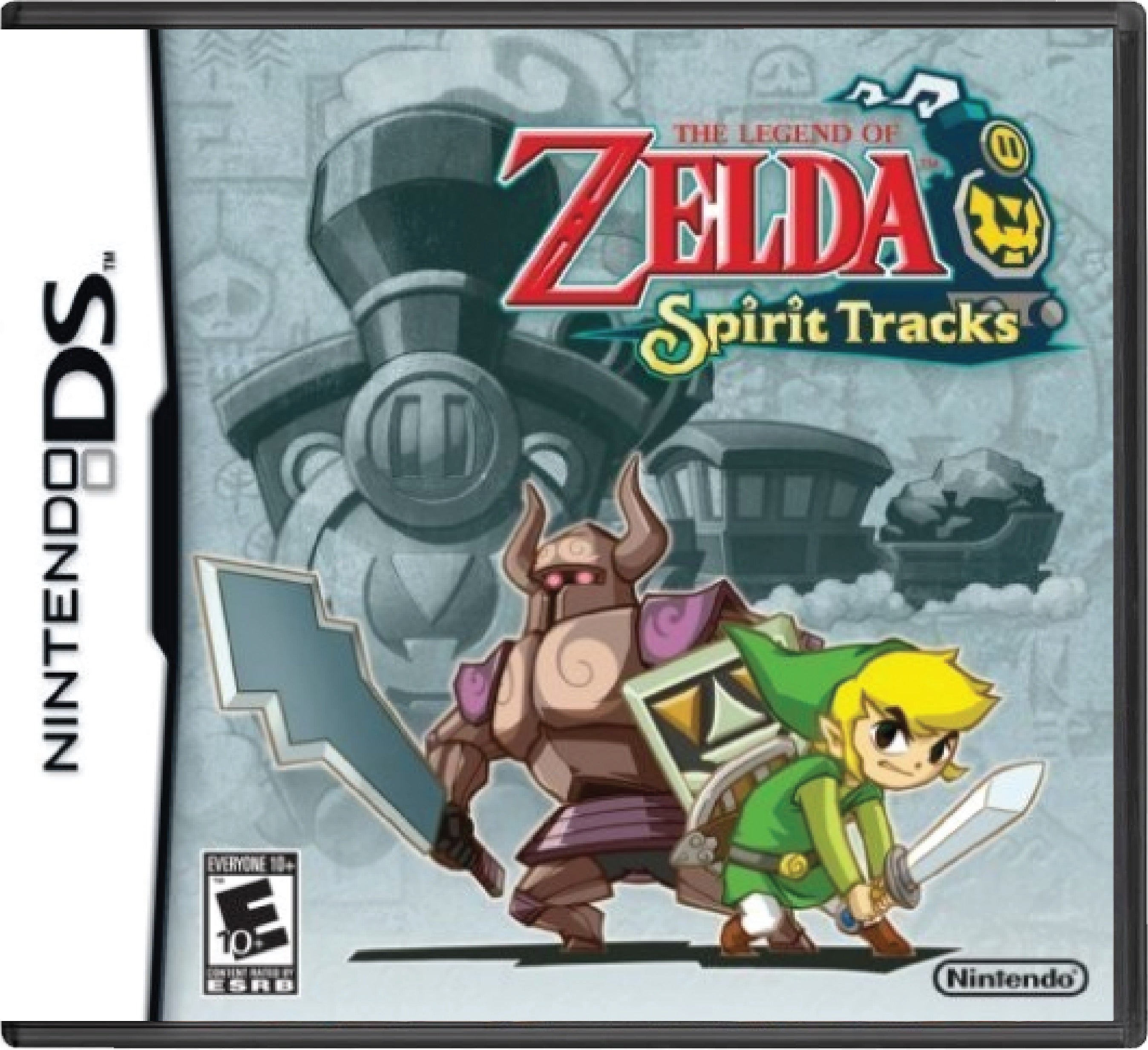 The Legend Of Zelda Spirit Tracks Cover Art