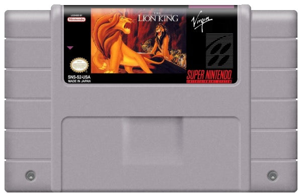 The Lion King Cartridge