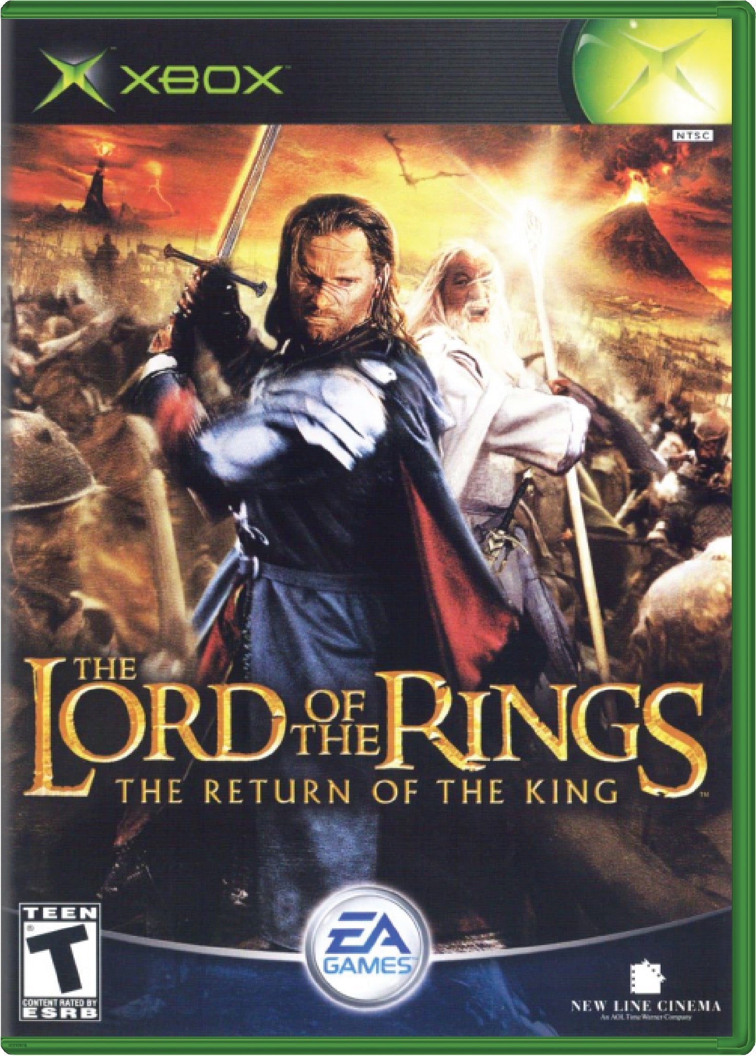The Lord of the Rings Return of the King Cover Art