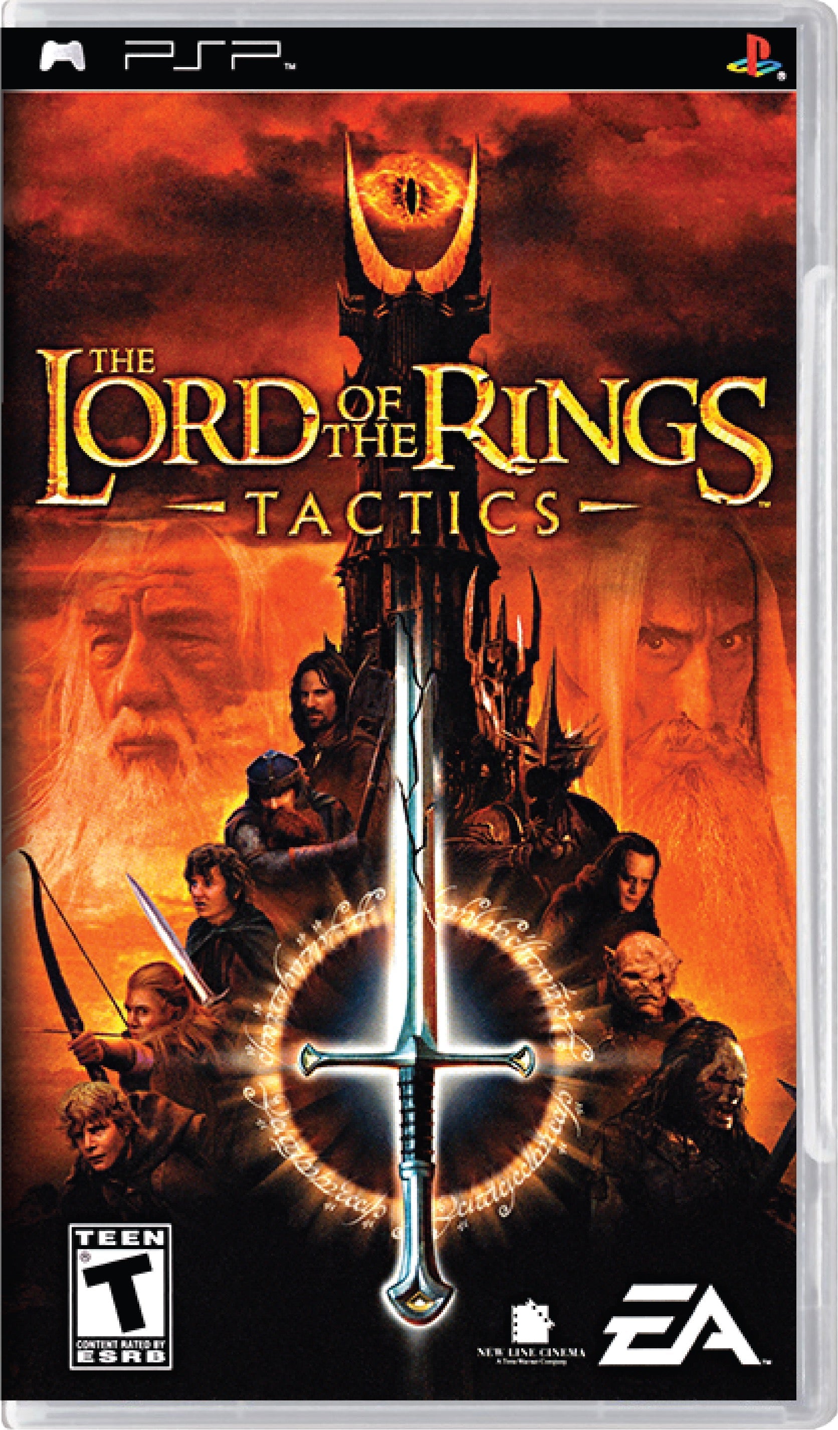 The Lord of the Rings Tactics Cover Art