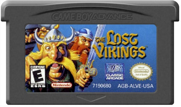 The Lost Vikings Cartridge