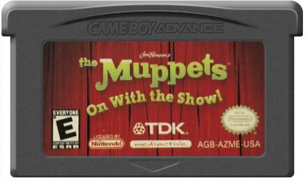 The Muppets On With the Show Cartridge