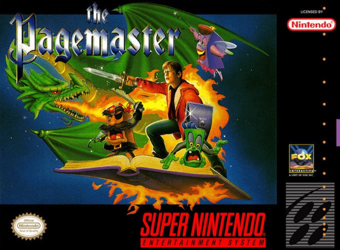 The Pagemaster Cover Art