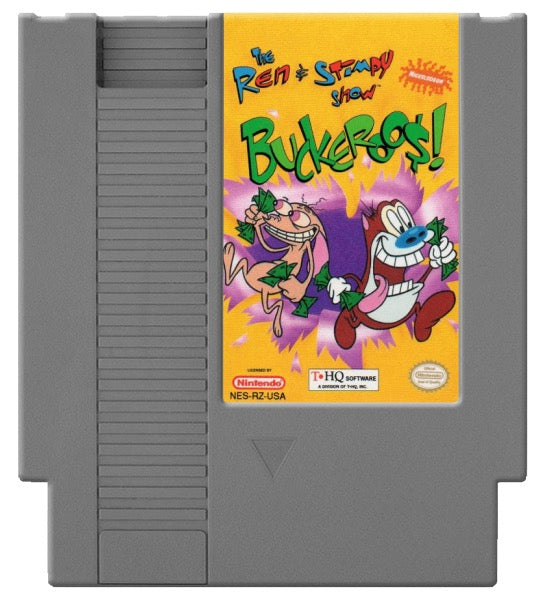 The Ren and Stimpy Show Buckeroos Cover Art and Product Photo
