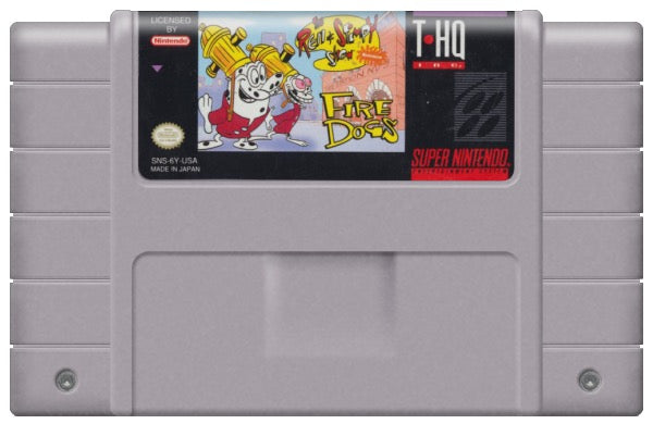 The Ren and Stimpy Show Fire Dogs Cartridge