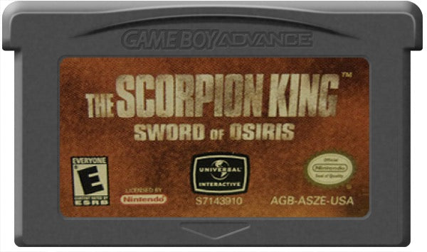 The Scorpion King Sword of Osiris Cartridge
