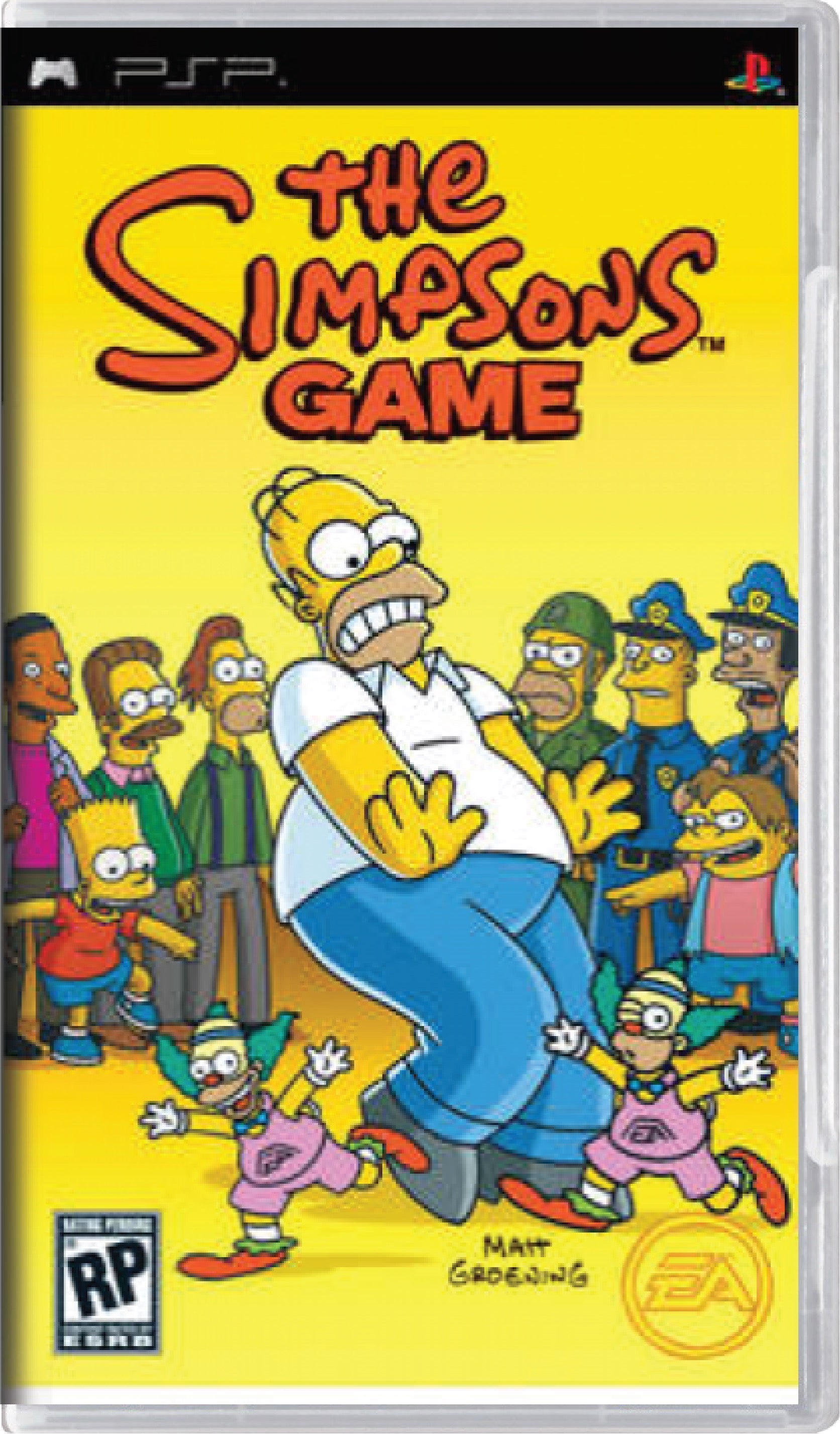 The Simpsons Game Cover Art