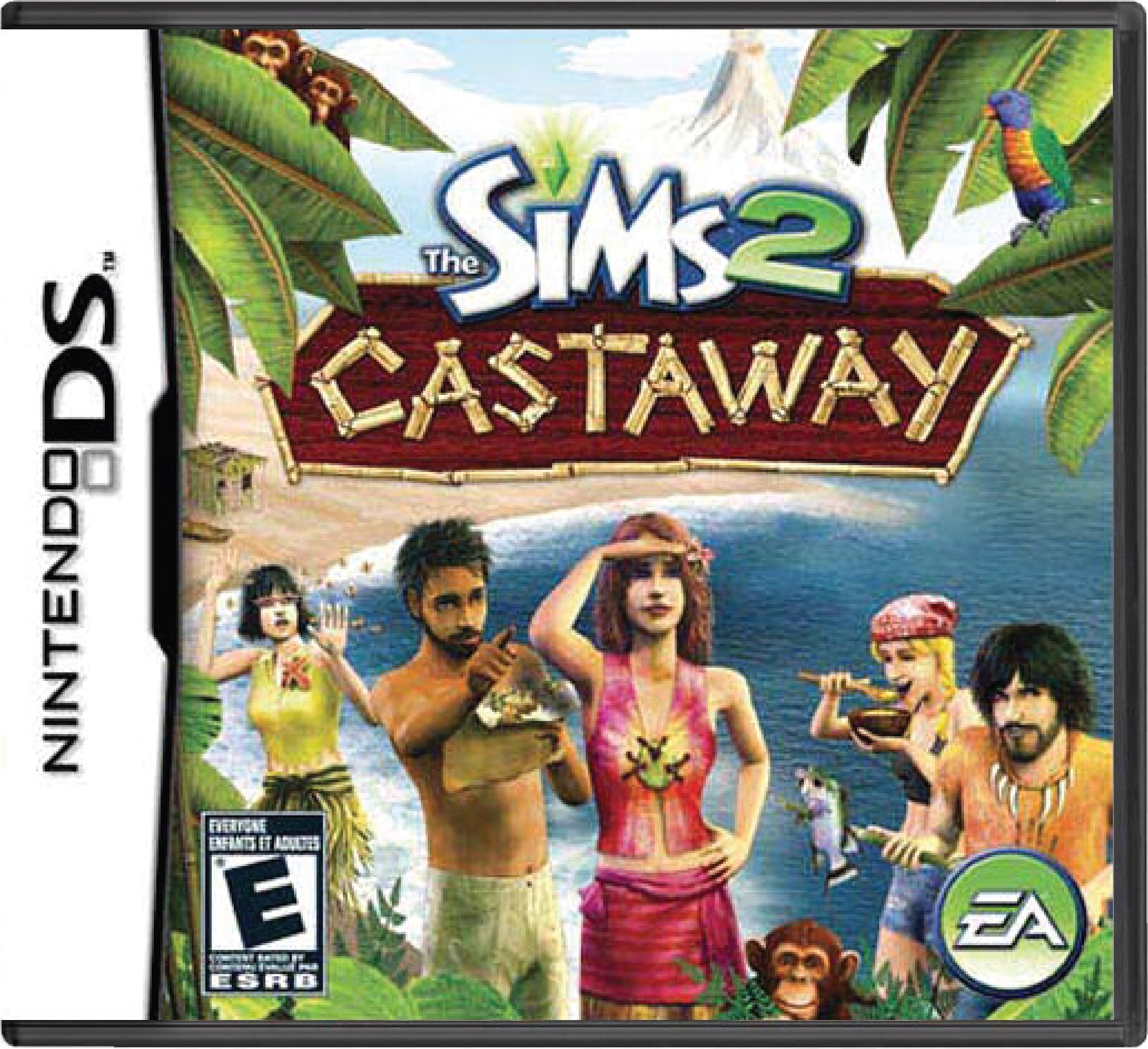 The Sims 2 Castaway Cover Art