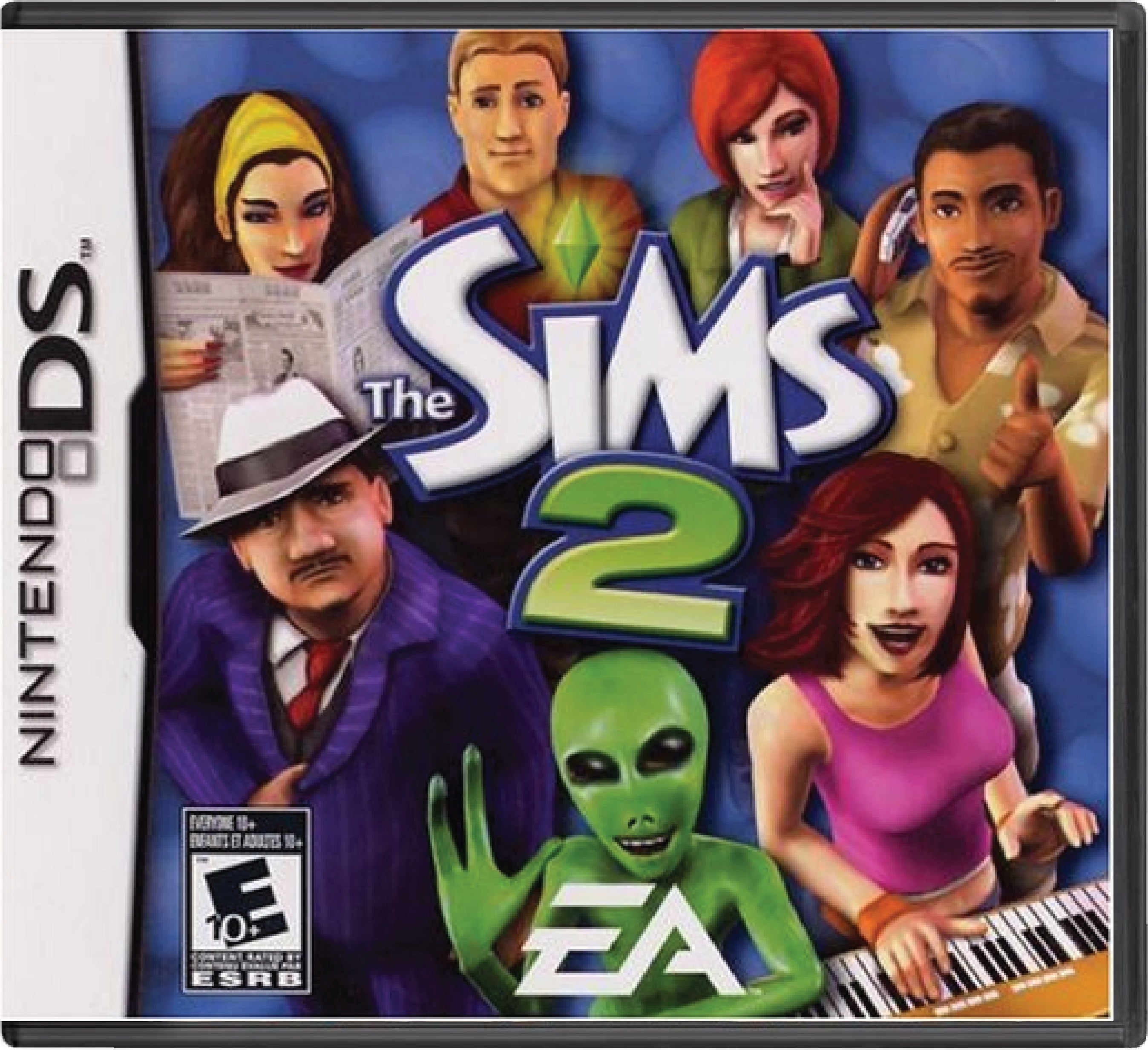 The Sims 2 Cover Art
