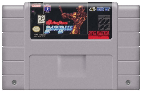 The Sporting News Baseball Cartridge