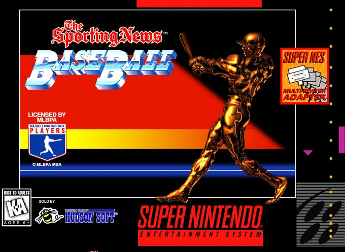 The Sporting News Baseball Cover Art