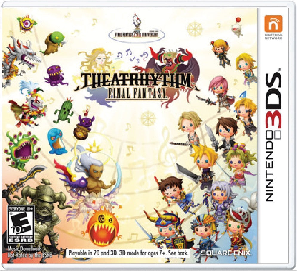 Theatrhythm Final Fantasy Cover Art