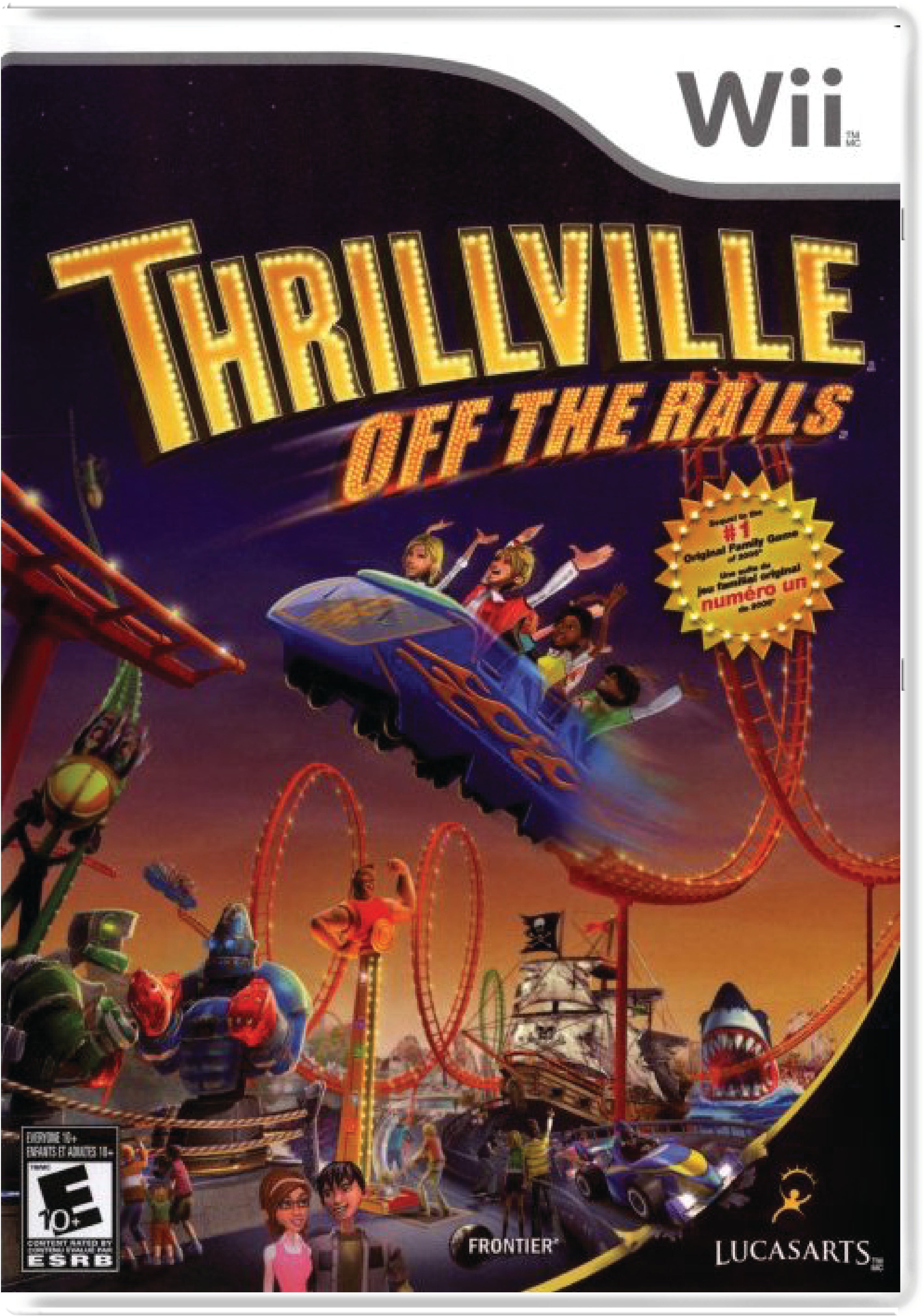 Thrillville Off The Rails Cover Art