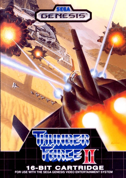 Thunder Force II Cover Art