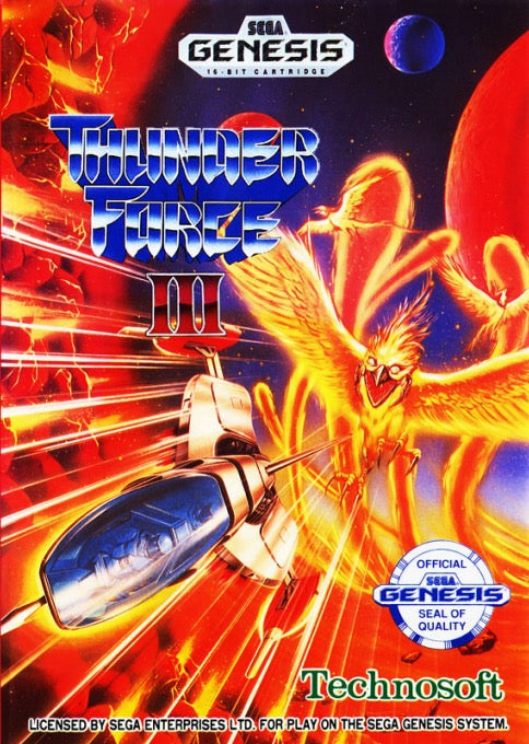 Thunder Force III Cover Art