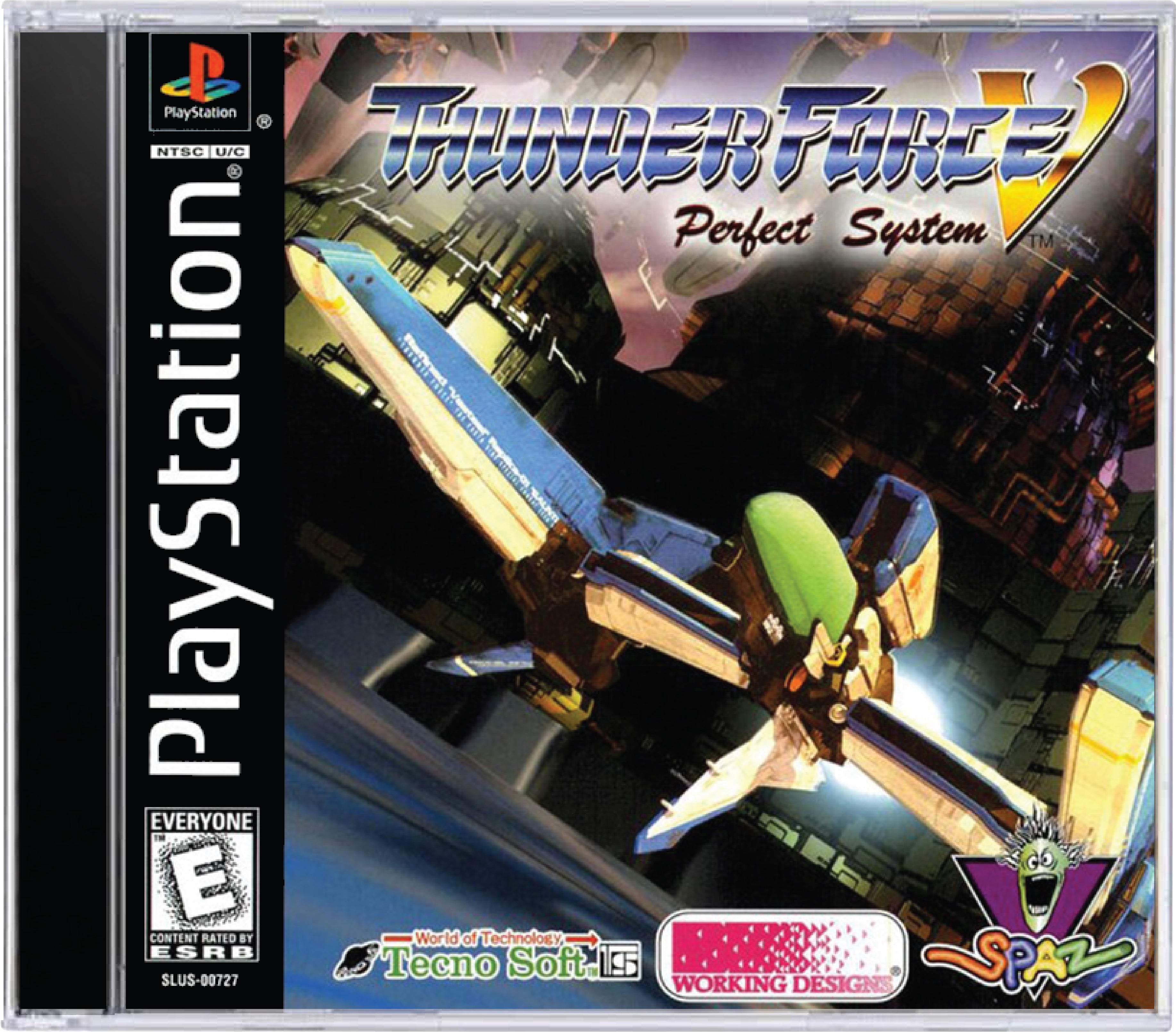 Thunder Force V Cover Art and Product Photo