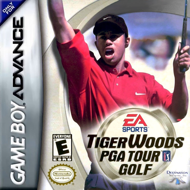Tiger Woods PGA Golf Cover Art