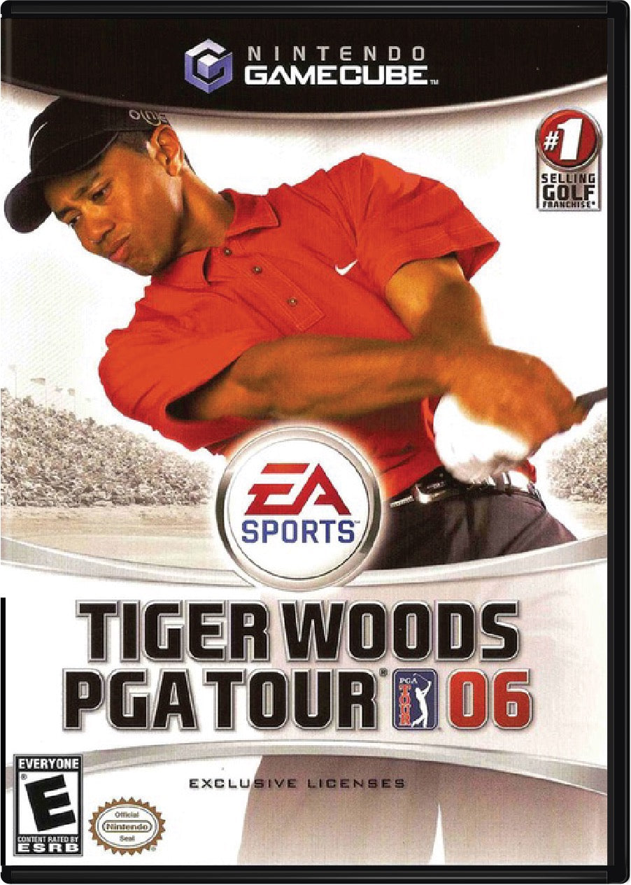Tiger Woods PGA Tour 06 Cover Art and Product Photo