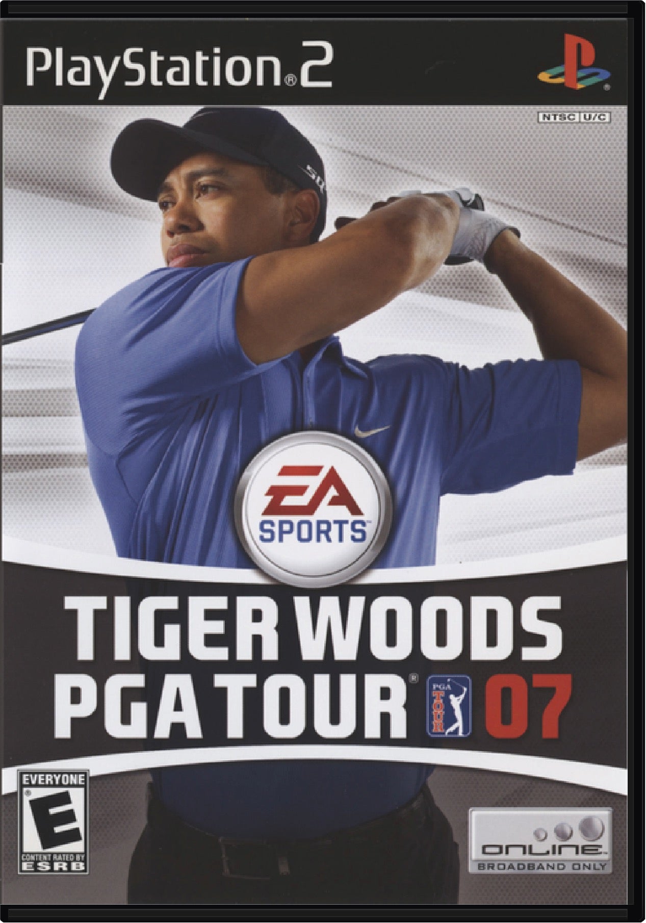 Tiger Woods PGA Tour 07 Cover Art and Product Photo
