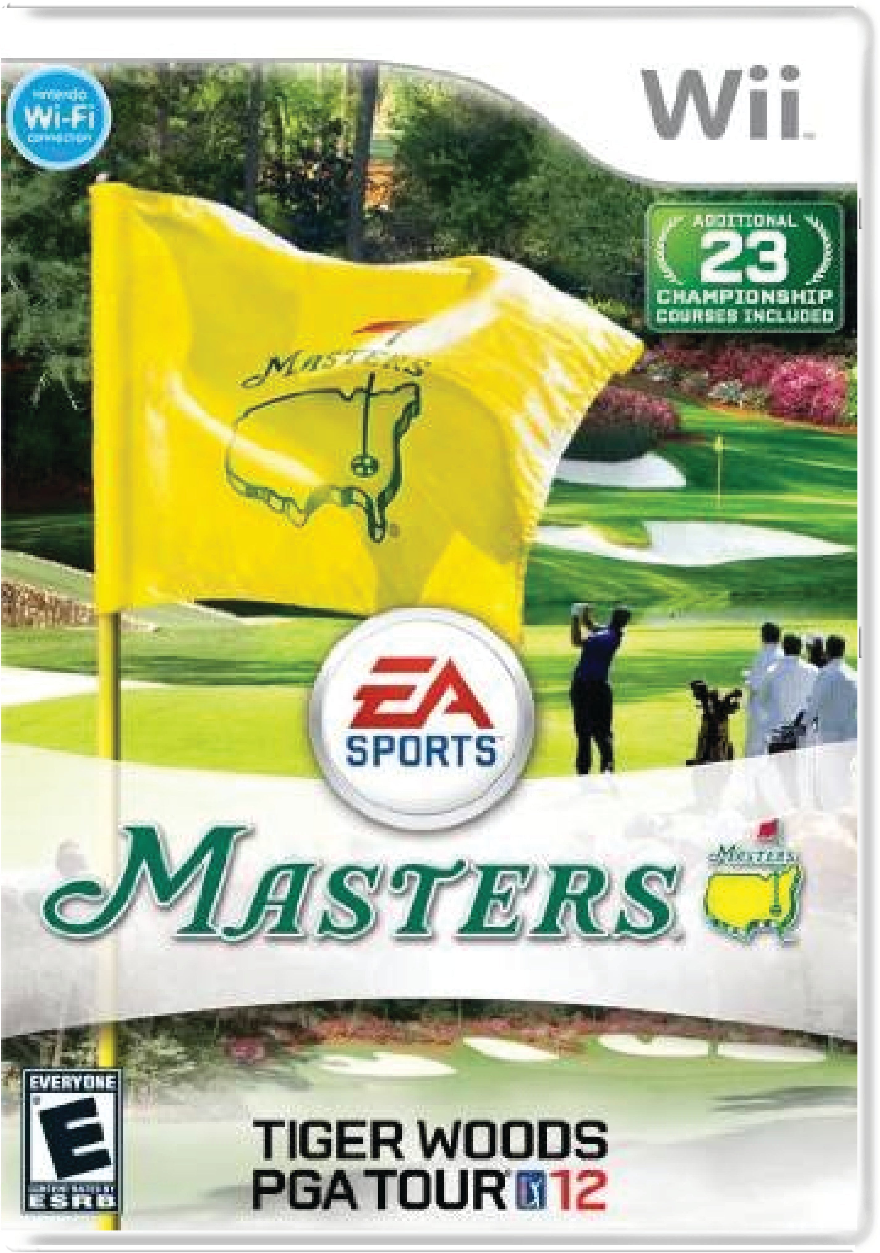 Tiger Woods PGA Tour 12 The Masters Cover Art