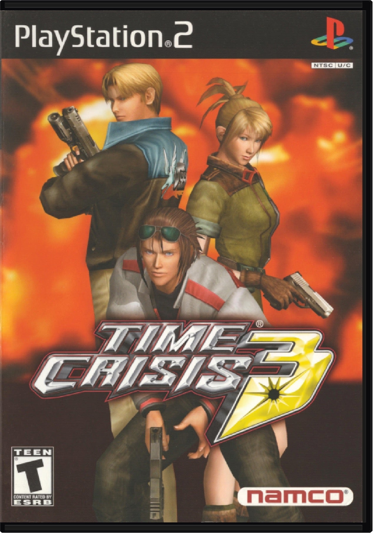 Time Crisis 3 Cover Art and Product Photo