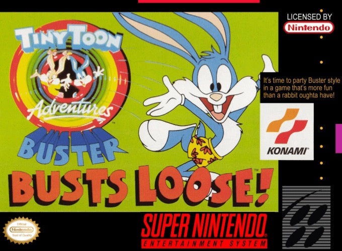 Tiny Toon Adventures Buster Busts Loose Cover Art