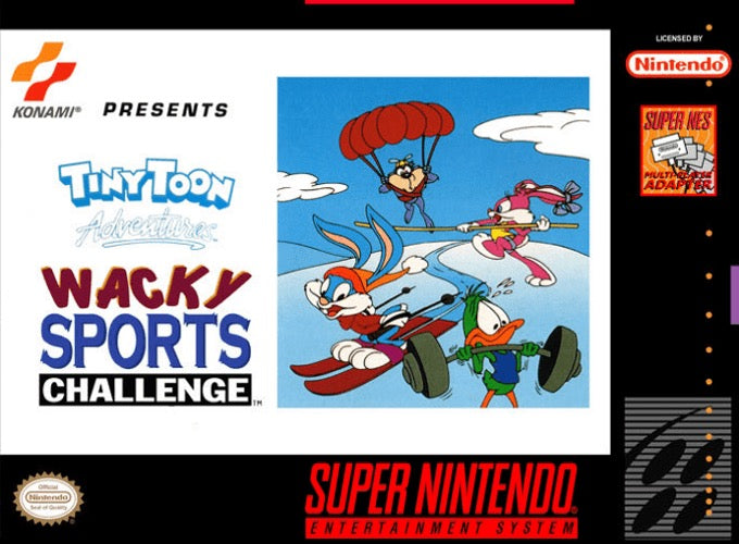 Tiny Toon Adventures Wacky Sports Challenge Cover Art