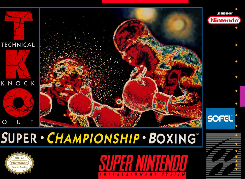 TKO Super Championship Boxing Cover Art