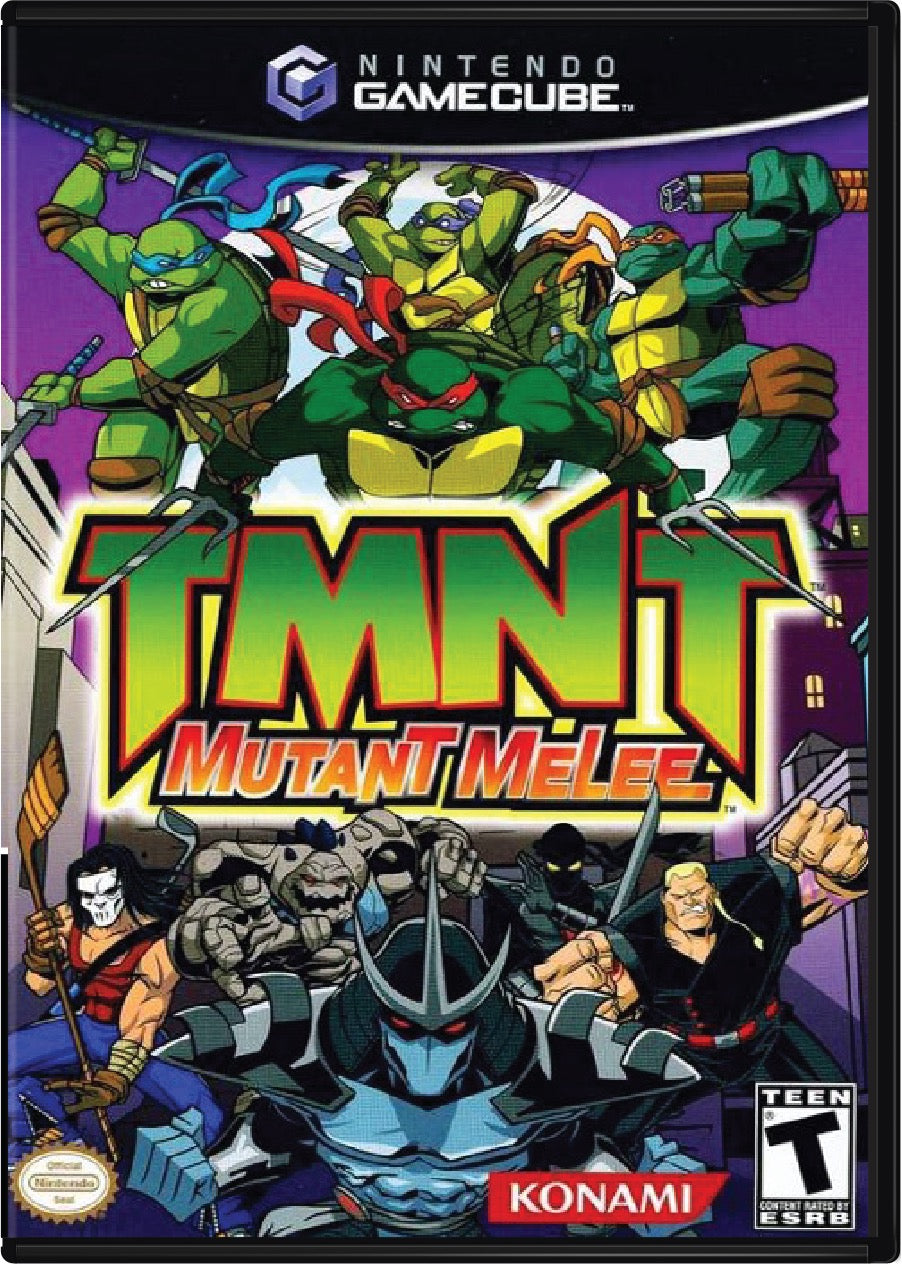 TMNT Mutant Melee Cover Art and Product Photo