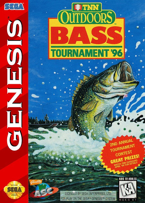TNN Outdoors Bass Tournament '96 Cover Art