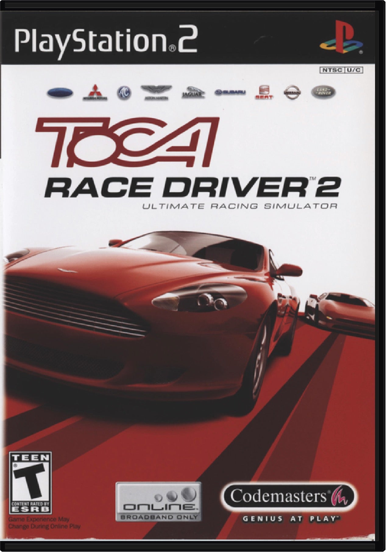 Toca Race Driver 2 Cover Art and Product Photo