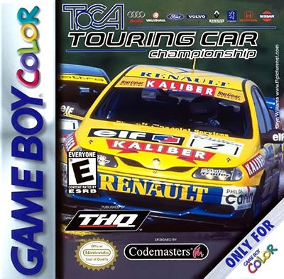 TOCA Touring Car Championship Cover Art