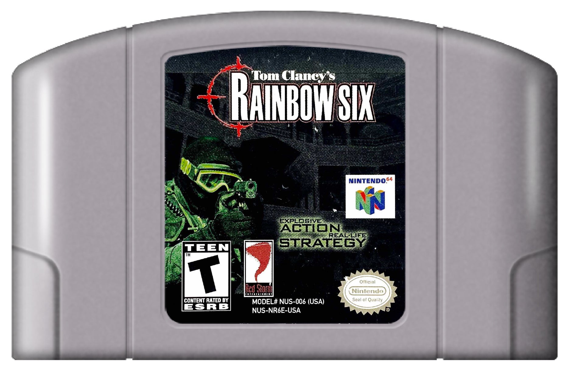 Tom Clancy's Rainbow Six Cover Art and Product Photo